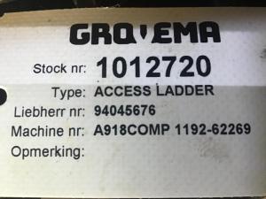 Liebherr Access Ladder